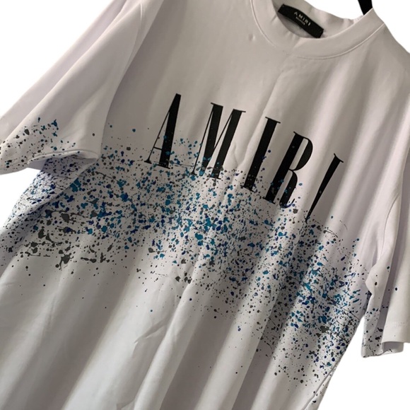 🆕 Amiri Crystal Core Logo Painter T-Shirt🔥 - Picture 5 of 11